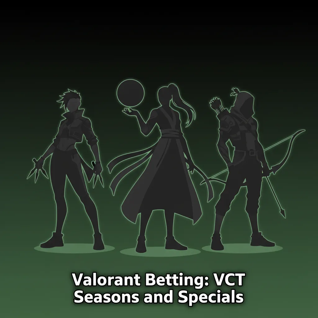 Valorant betting: VCT seasons, map winners, round totals, spike plant and pistol markets, agent meta shifts